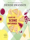 Cover image for Leave No Scone Unturned